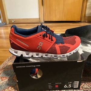 On cloud running shoes